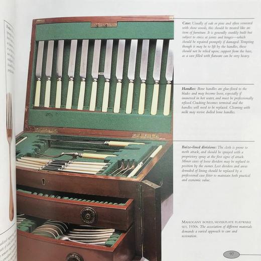 古董保养与修复指南 数百幅彩色插图 精装16开 商品图13