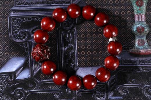 XYZT0220°有象生祥小叶紫檀手串 商品图0