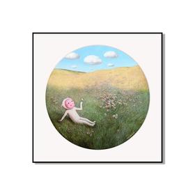 杨媛媛《我思故我在》版画