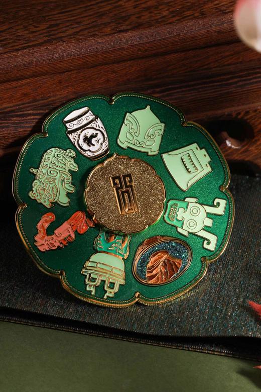 江博文物旋转夜光冰箱贴 商品图3