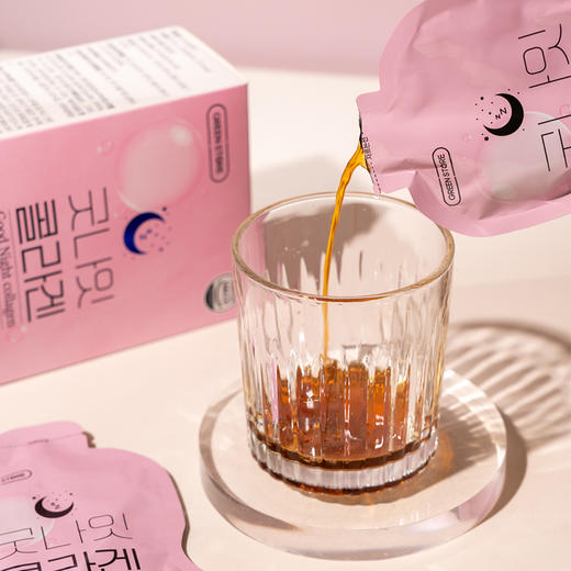 美美睡一觉 | 韩国进口GREEN STORE绿康士多晚安胶原饮，70ml*7包/盒 商品图8