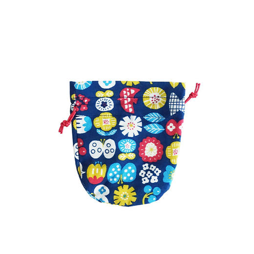 HUJI祤集Pippin收纳袋插画花花 商品图1