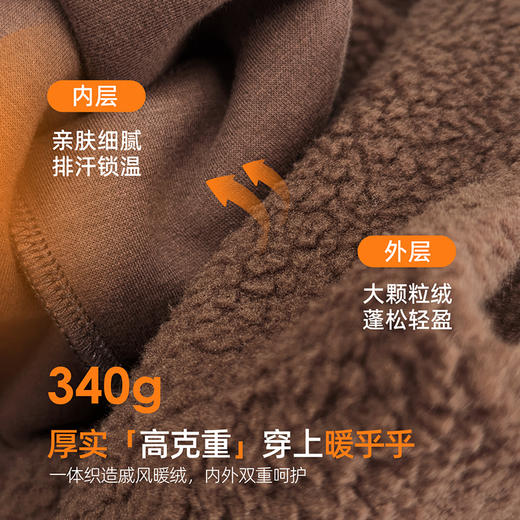 【拒绝静电】儿童轻运动暖舒绒卫衣 PDWY2402 商品图2