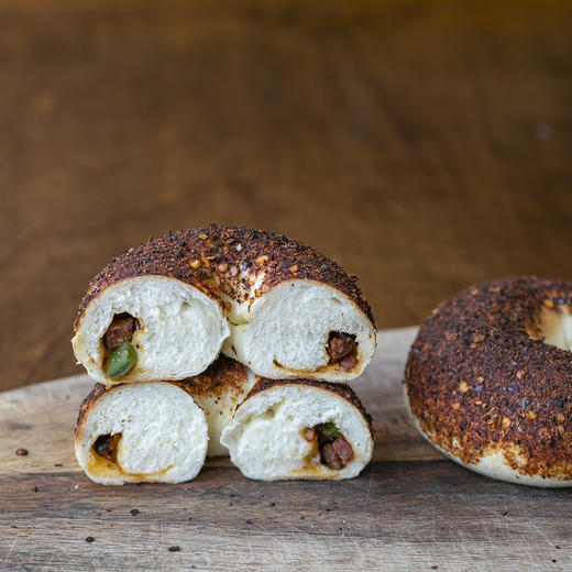 蘸水腊肠贝果 商品图2