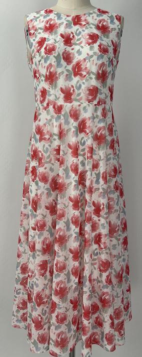 水红色连衣裙HJ2S02 商品图0