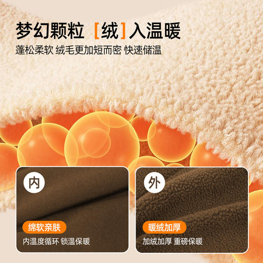 fx-【拒绝静电】儿童撞色休闲绒绒裤 PDK2403 商品图4