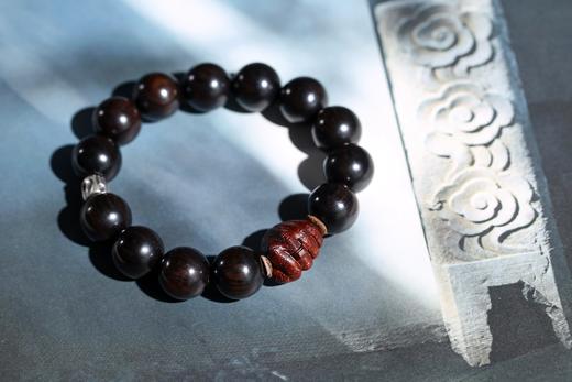 ZGT0035°万事在握紫光檀手串·1.5*13 商品图0