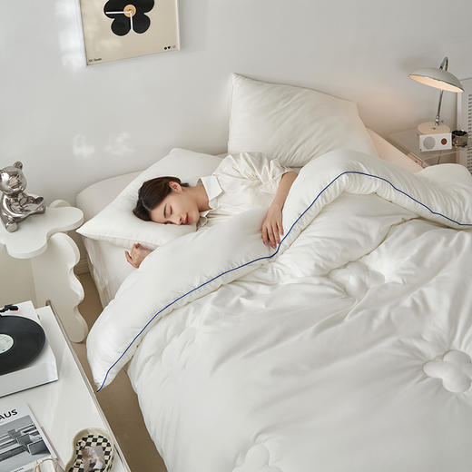 自然醒云绒棉潮流舒睡被超柔软糯云感春春秋被子被芯加厚保暖单人学生四季通用TD 商品图13