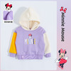 【商场同款】迪士尼童装女童连帽套头时尚休闲卫衣春秋新款加绒保暖宝宝上衣223DS0759 商品缩略图7