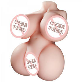 男用新品 GALplay系列动漫乳房可插半身倒模bao乳女巫 号4589