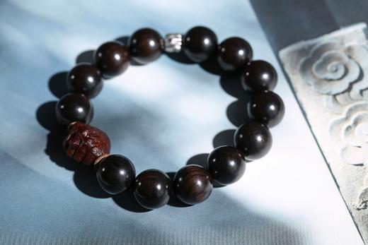 ZGT0035°万事在握紫光檀手串·1.5*13 商品图1