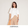 JUDYHUA J系列闪电刺绣T恤Oversize 商品缩略图0