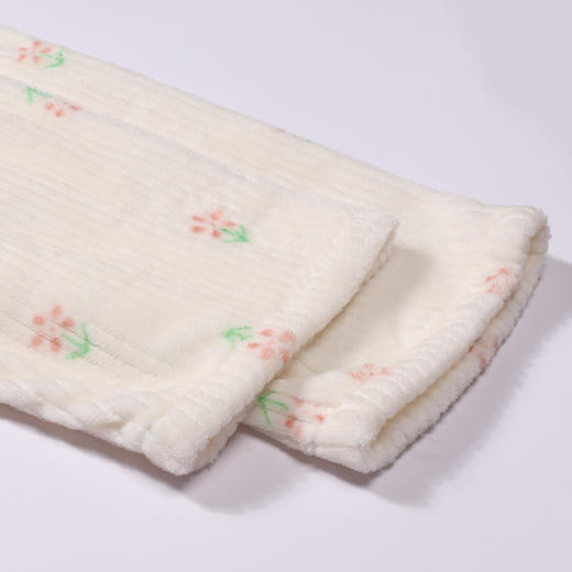 都市丽人睡衣超值精选长袖家居服法兰绒抽条厚女士法兰绒套装LHT2J8 商品图7