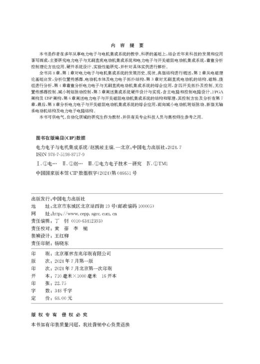 电力电子与电机集成系统 商品图1