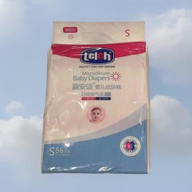 露安适婴儿薄护适动纸尿裤S码 56片/包