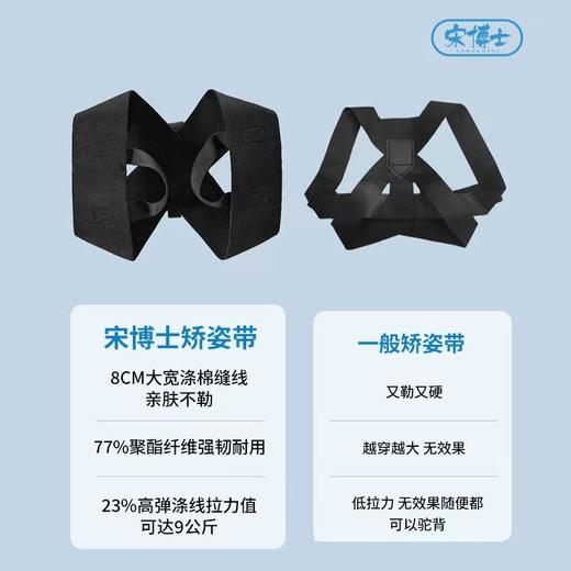 【挺拔身姿】宋博士背背佳矫正带 3D剪裁工艺 矫正驼背 提升气质 可外穿内穿 商品图1