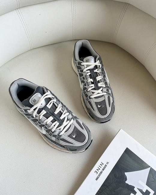 现货 THS 8.31-限时 耐克家  P-6000复古老爹鞋 透气网眼布运动鞋 4色 QZ090 商品图2