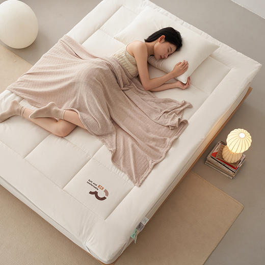 自然醒全棉A类抗菌棉花星级酒店款床褥榻榻米棉花软垫褥子单双人家用卧室被褥铺底FM 商品图4