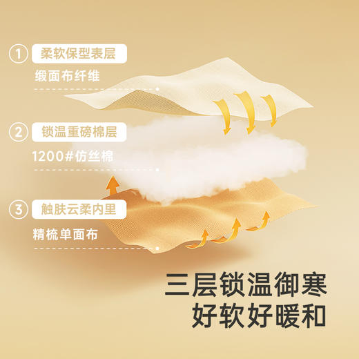 【商场同款】英氏女童连衣裙长袖冬季保暖纯棉裙子喜庆女童拜年服 商品图1