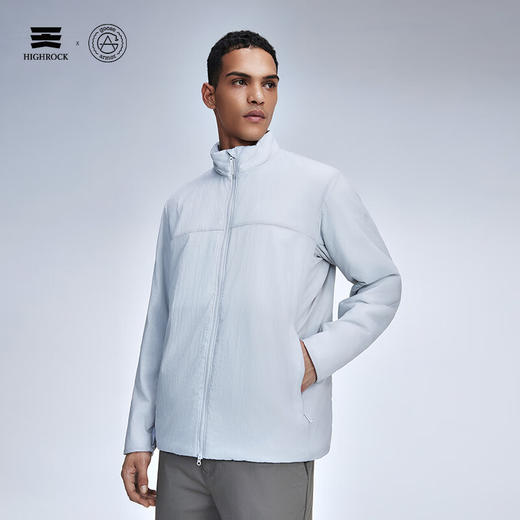 天石鹅铠甲Primaloft金标P棉棉服男士立领保暖秋冬户外运动服夹克G431 商品图5