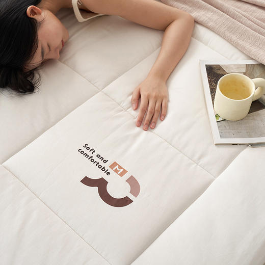 自然醒全棉A类抗菌棉花星级酒店款床褥榻榻米棉花软垫褥子单双人家用卧室被褥铺底FM 商品图5