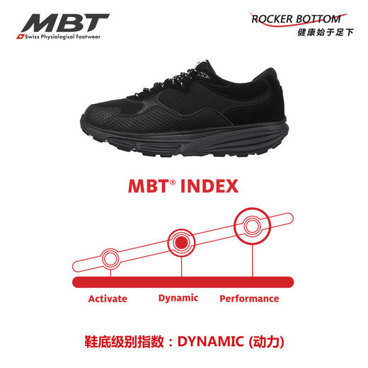 MBT足健康鞋户外徒步足弓支撑男厚底久走不累 防滑耐磨云弧NARITA 商品图5