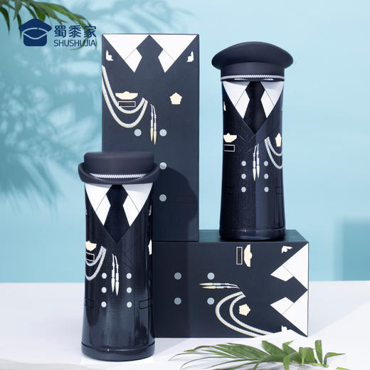 【礼服保温杯（可定制）】礼服款不锈钢保温杯男女大容量水杯创意喝水杯子 商品图1