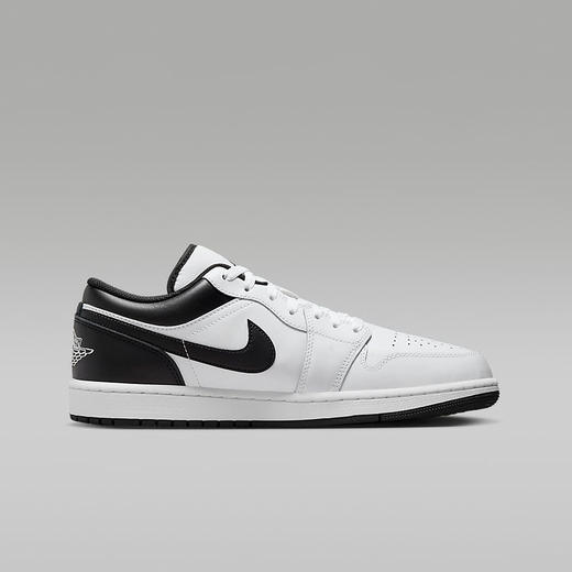 Nike/耐克男鞋Air Jordan 1 Low AJ1白黑熊猫低帮休闲篮球鞋553558-132 商品图1