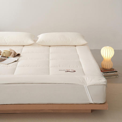 自然醒全棉A类抗菌棉花星级酒店款床褥榻榻米棉花软垫褥子单双人家用卧室被褥铺底FM 商品图2