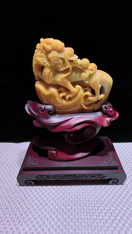 620262翡翠摆件【龙腾盛世】 商品图5