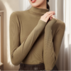 臣禾【温泉打底】含蚕丝圆领/半高领绒感套头衫【一穿即暖】JZ243010775  商品缩略图5