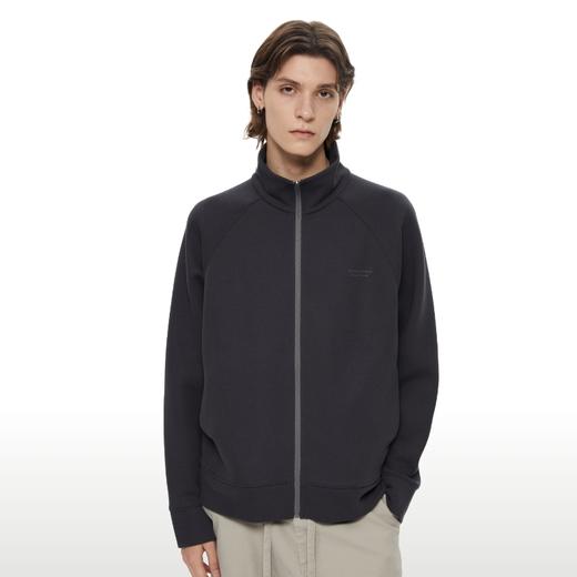 WassupHouse 空气棉立领插肩袖拉链卫衣 商品图1