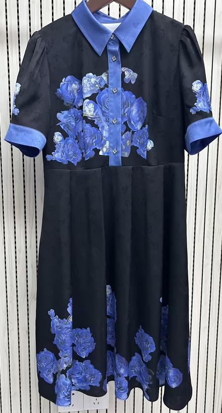 群青色连衣裙HJ2S10 商品图0