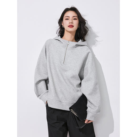 棉仓352608008-美式复古宽松卫衣 商品图0