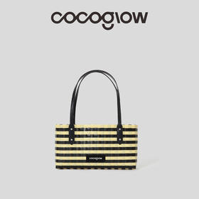 cocoglow 波士顿+中号+托特全系列手工编织手提包秋季腋下包