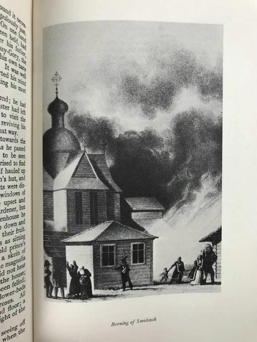 托尔斯泰《战争与和平》（全3卷） 配插图 苍鹭出版社（HeronBooks）复古仿皮精装本 商品图12