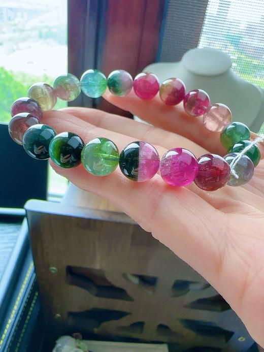 29.8g 9.9mm 碧玺手链 商品图0