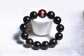 ZGT0037°有鹏程万里/文昌塔题材紫光檀手串