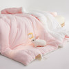 自然醒粉兔奶芙被橘猫贴贴被超柔针织棉抗菌纤维被子春秋被芯加厚冬被TD 商品缩略图2