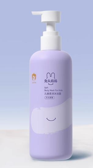 兔头妈妈儿童柔润沐浴露（月光紫雏）300g 商品图0