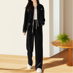 【外套L2】【裤子S1】臣禾 丝绒休闲外套JZ243060575 