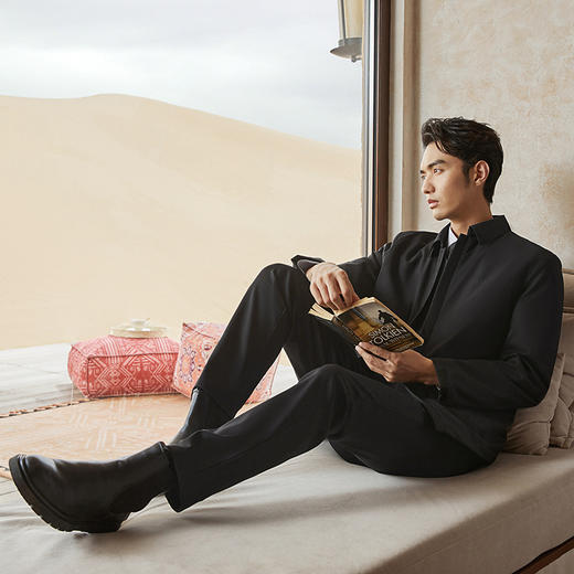 【三防】柒牌棉衣男冬季2024新款时尚休闲中青年舒适保暖翻领外套	127E71760 商品图3