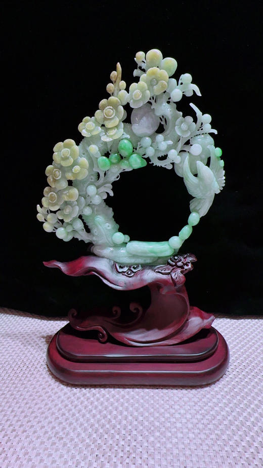 620257翡翠摆件【喜上眉梢】 商品图5