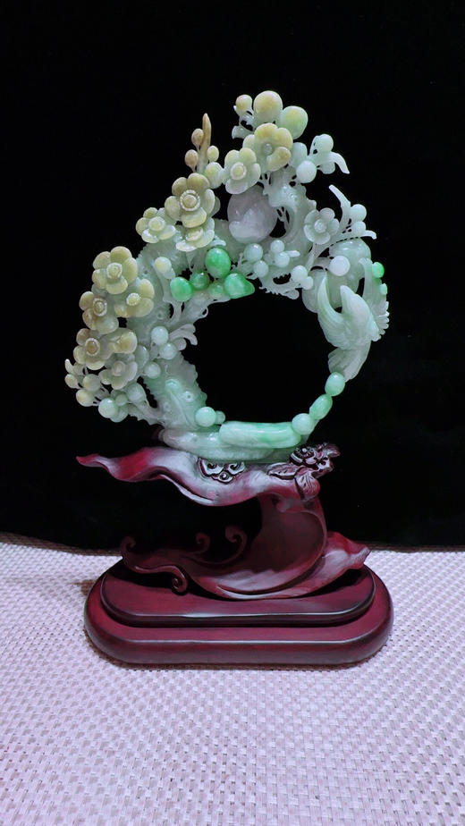 620257翡翠摆件【喜上眉梢】 商品图3