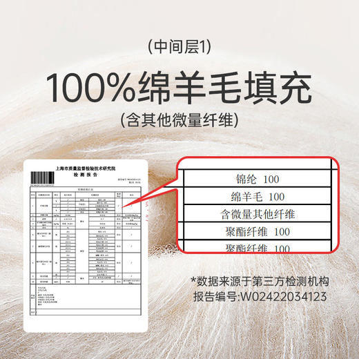 五只白鹅绗缝轻暖羊毛马甲｜轻盈蓄暖、叠穿百搭 商品图5