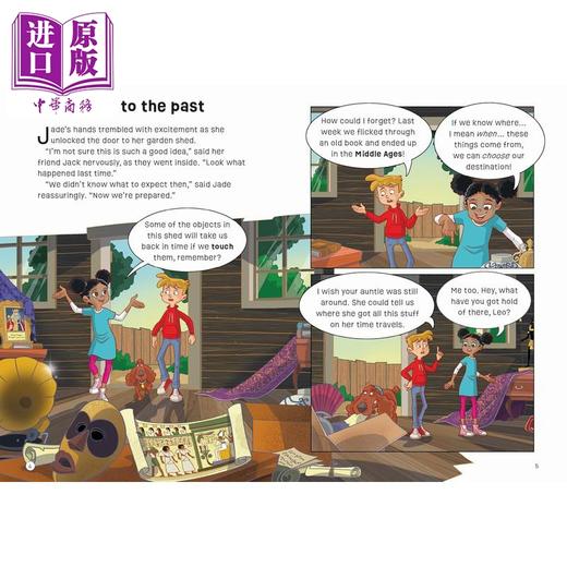 【中商原版】解谜冒险书 木乃伊之谜 Puzzle Adventures The Mummy Mystery 英文原版 儿童推理探险故事 奇幻冒险 进口童书 商品图1