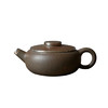 茶香记  古渡乌泥 包银扁具轮紫砂壶 柴烧  仿回流老器 敦实可爱 圆融饱满 商品缩略图4