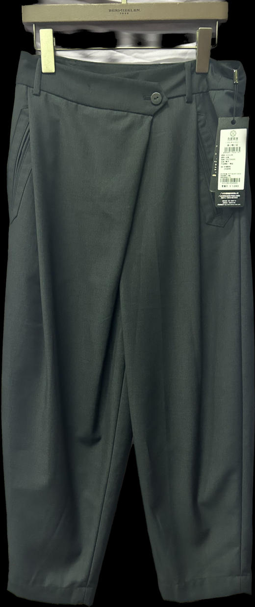 漆黑色、石涅裤子HJ1L26 商品图0