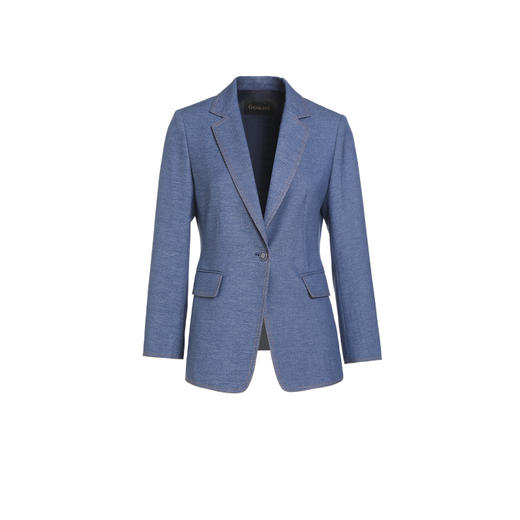 乔万尼早秋西装外套女牛仔蓝气质高级EM3B349 商品图4