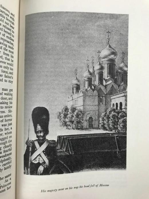 托尔斯泰《战争与和平》（全3卷） 配插图 苍鹭出版社（HeronBooks）复古仿皮精装本 商品图13